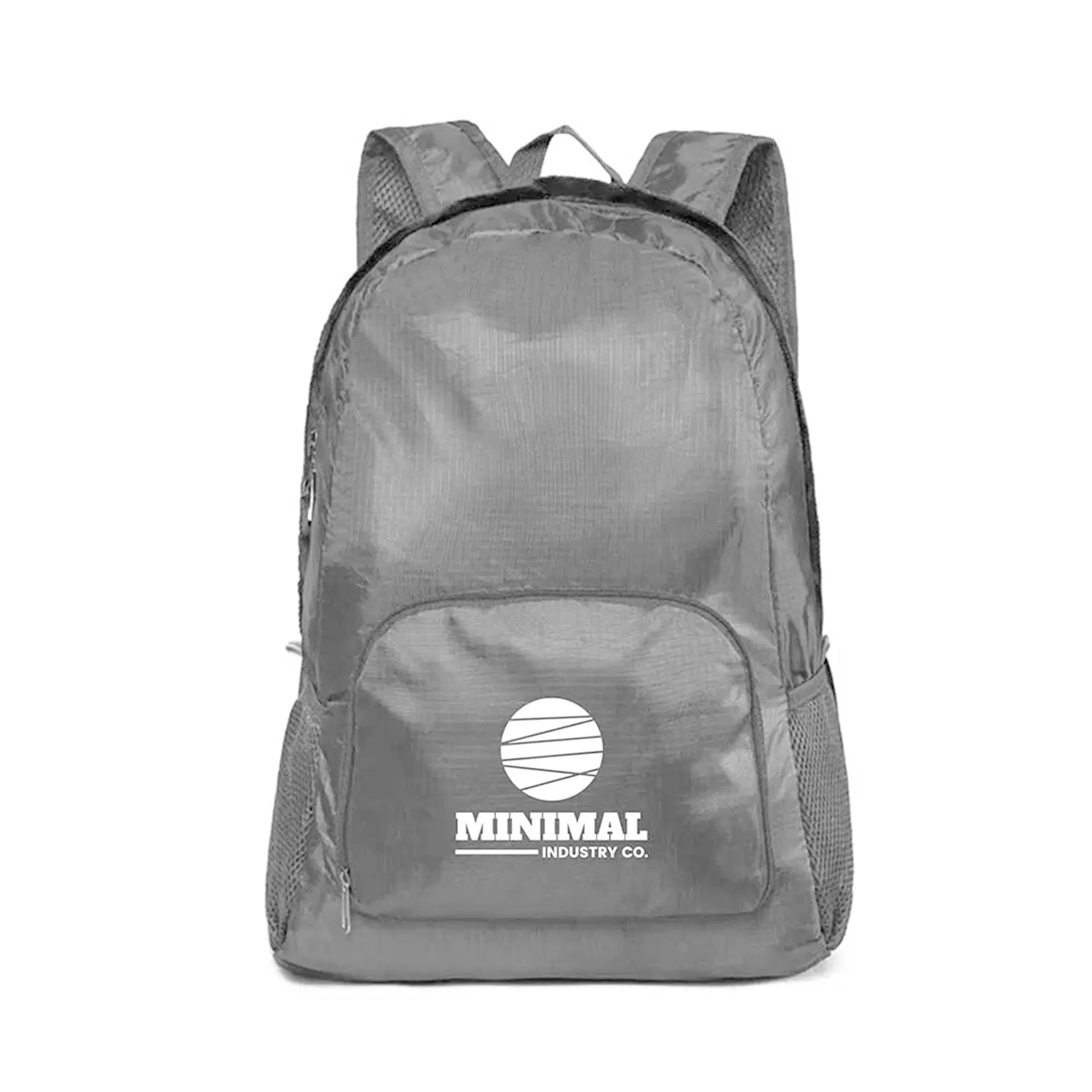 Polyester Backpack With Zipper Closure With Logo